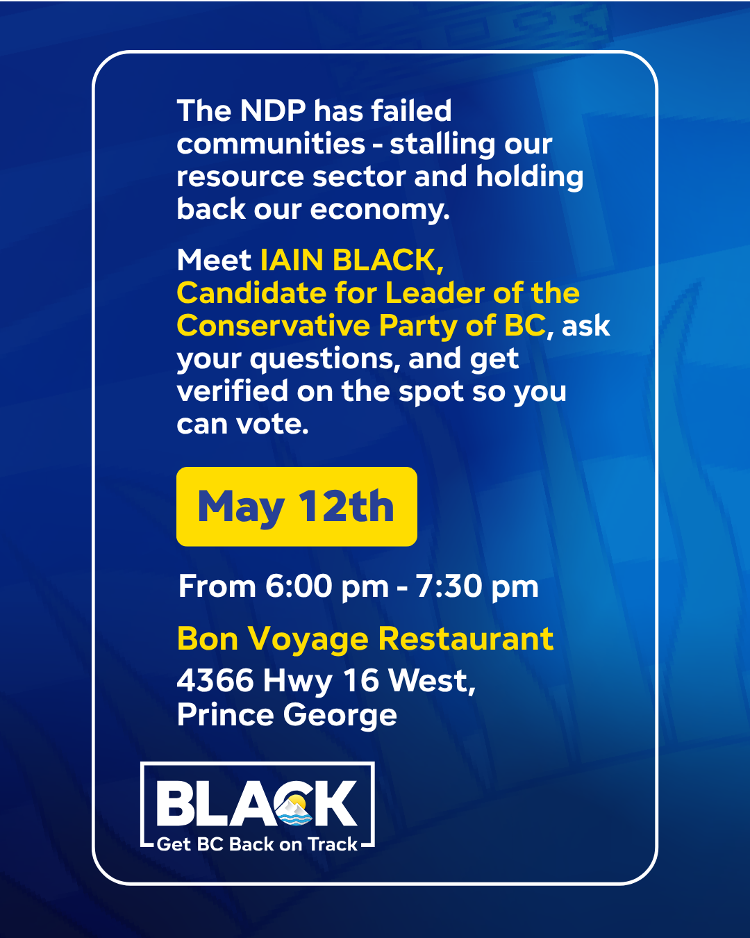 A Conversation with Iain Black